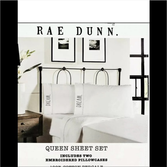 Rae Dunn Bedding Rae Dunn Queen Sheet Set New Poshmark